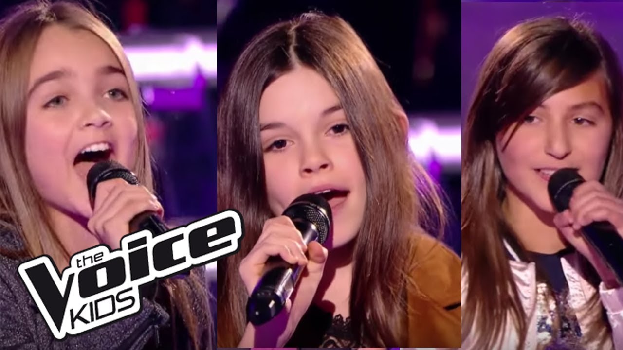 Angelina, Lara, and Éléa Perform 'Lost on You' (LP) | The Voice Kids France 2017 Battle