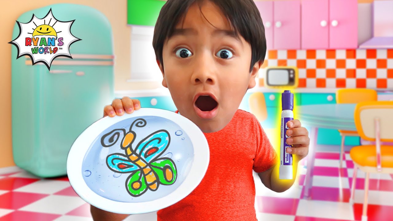TOP 10 Top 10 DIY Science Experiments for Kids with Ryan's World 🧪