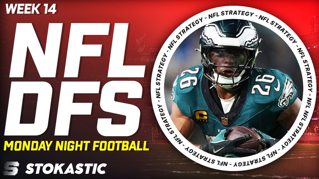 Eagles vs Chargers Showdown Strategy MNF Week 14 DFS Picks | NFL DFS Strategy