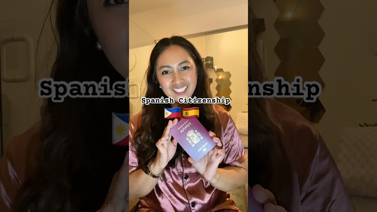 Steps to get a Spanish Citizenship π΅ππͺπΈ | #spanishcitizen #melissaregaspi #lifeisbutadream