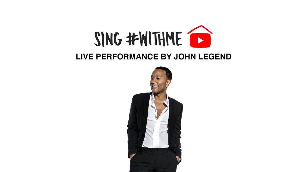 John Legend Performs Live at Home: #StayHome & Sing #WithMe