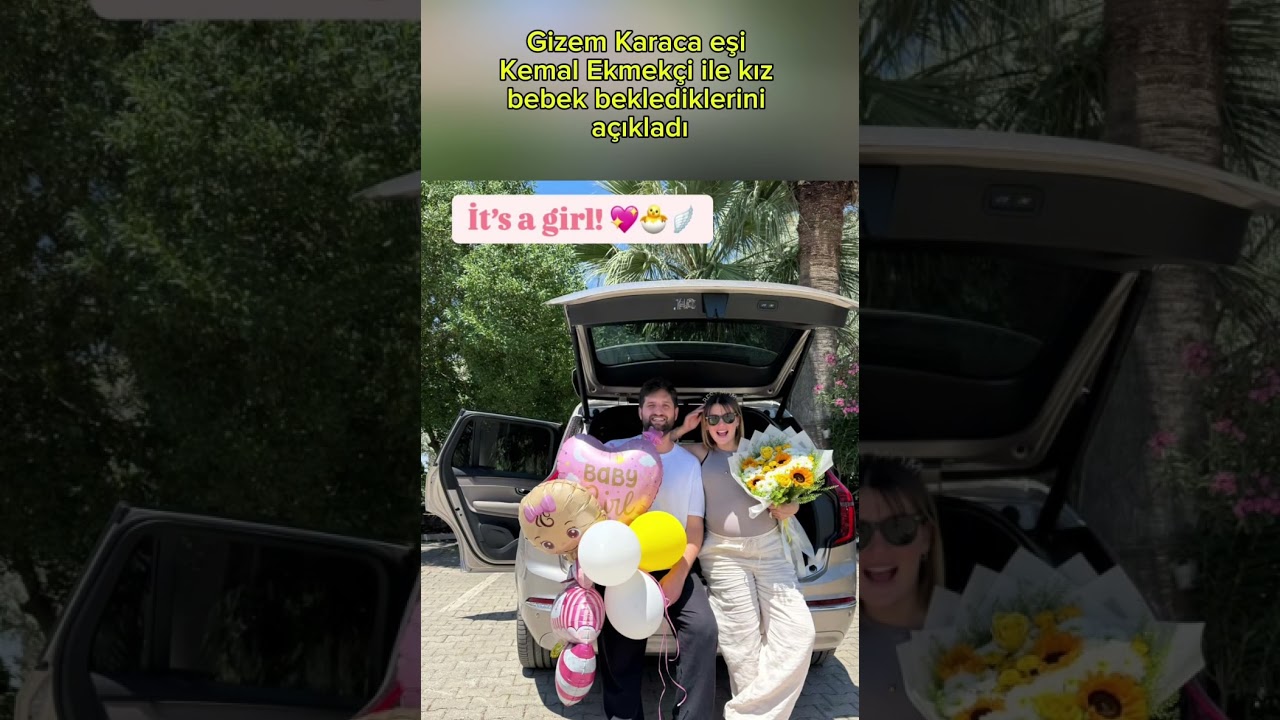 Gizem Karaca ve Eşi Kemal Ekmekçi’den Mutlu Haber: Kız Bebek Bekliyorlar! 👶