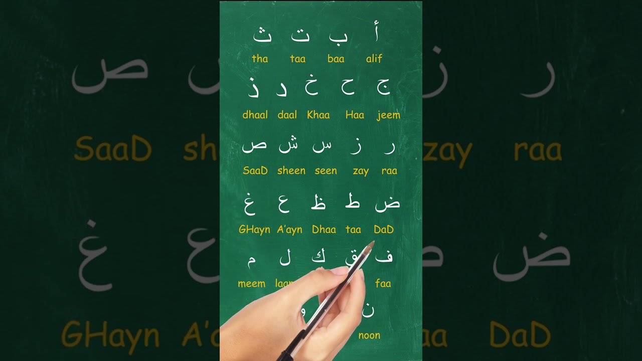 Learn Arabic Alphabets with Step-By-Step Academy 📚