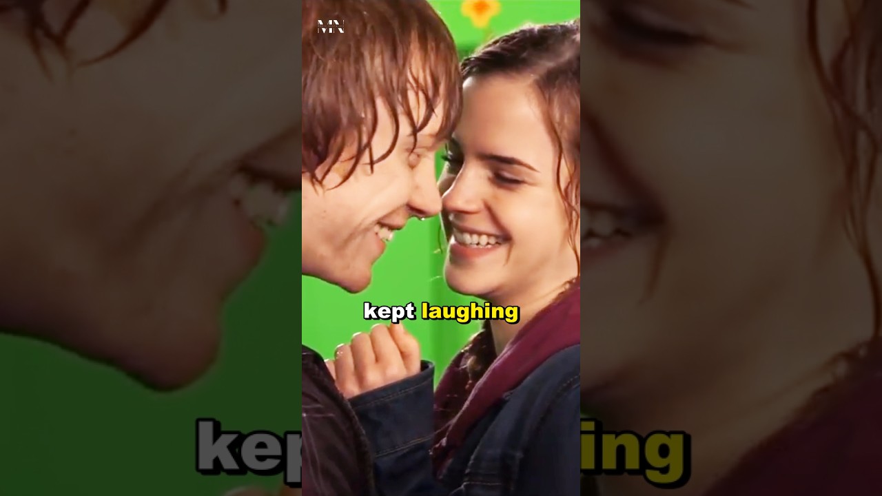 Rupert Grint & Emma Watson's Awkward Harry Potter Kiss ๐