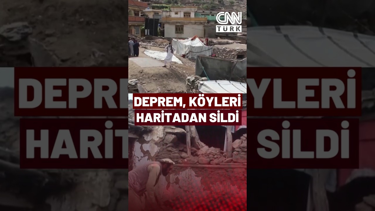 Afganistan'daki 6.0 Deprem Sonrası Köyler Haritadan Silindi! AFAD'tan Acil Yardım Gönderildi 🚑