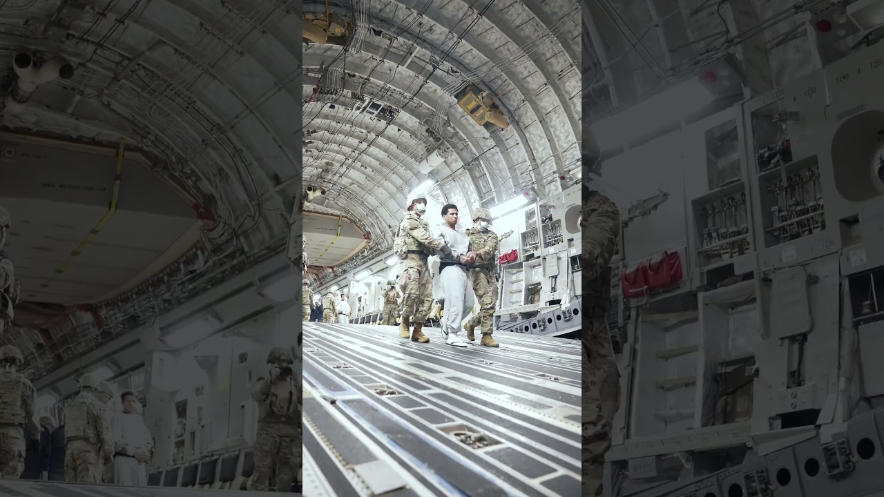 Operación Conjunta EE.UU. y El Salvador Traslada 17 Criminales del Tren de Aragua y MS-13 🚓