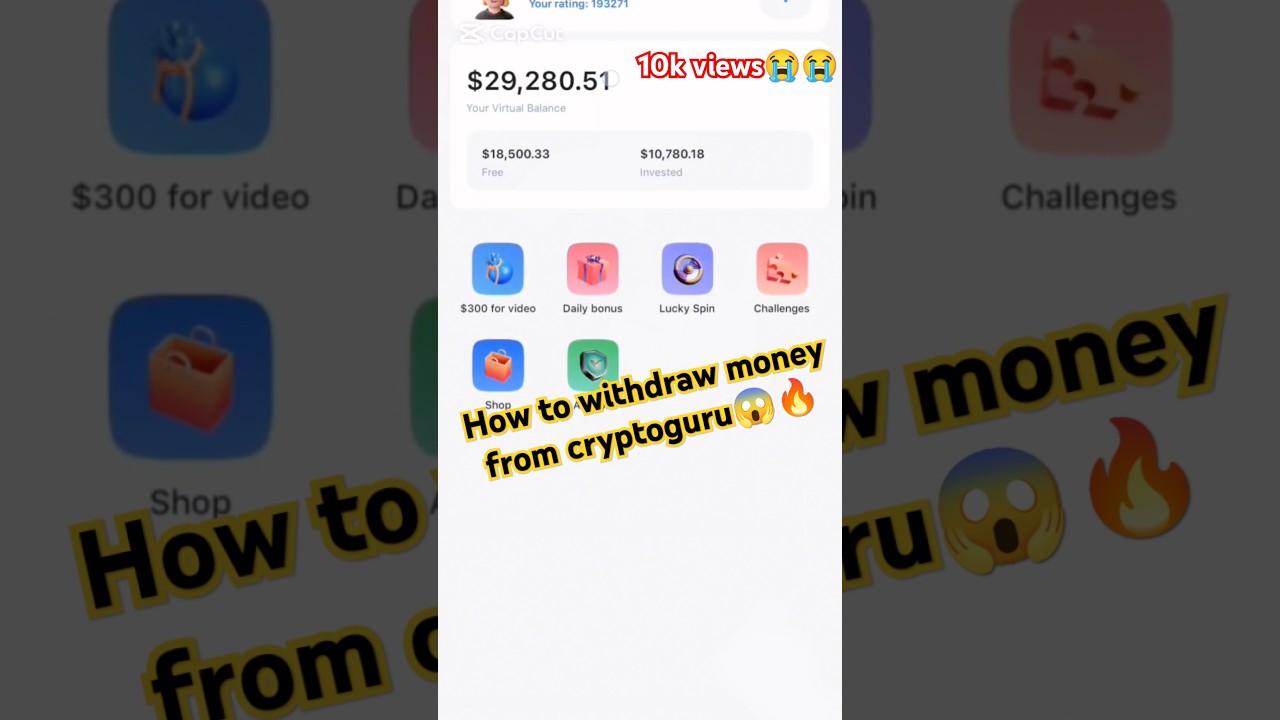 Guide to Withdrawing Funds from Crypto Guru App