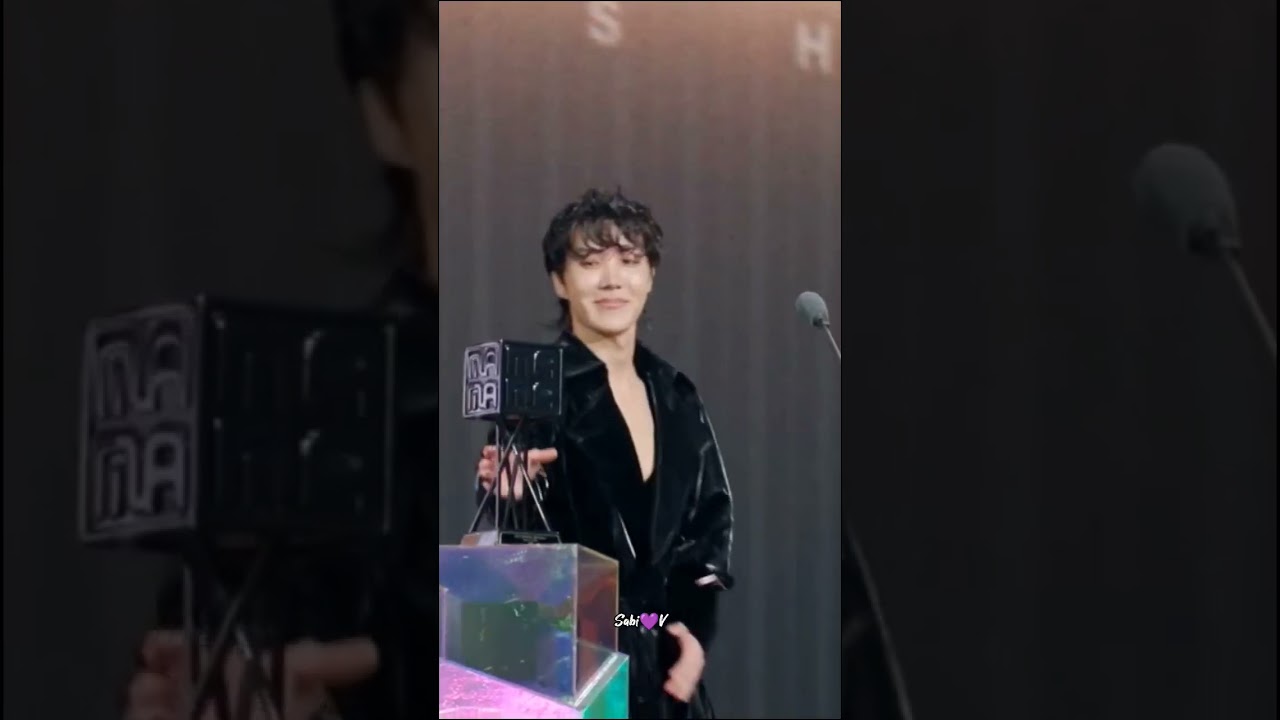 J-Hope Nearly Tears Up Receiving Platinum Award 🥺