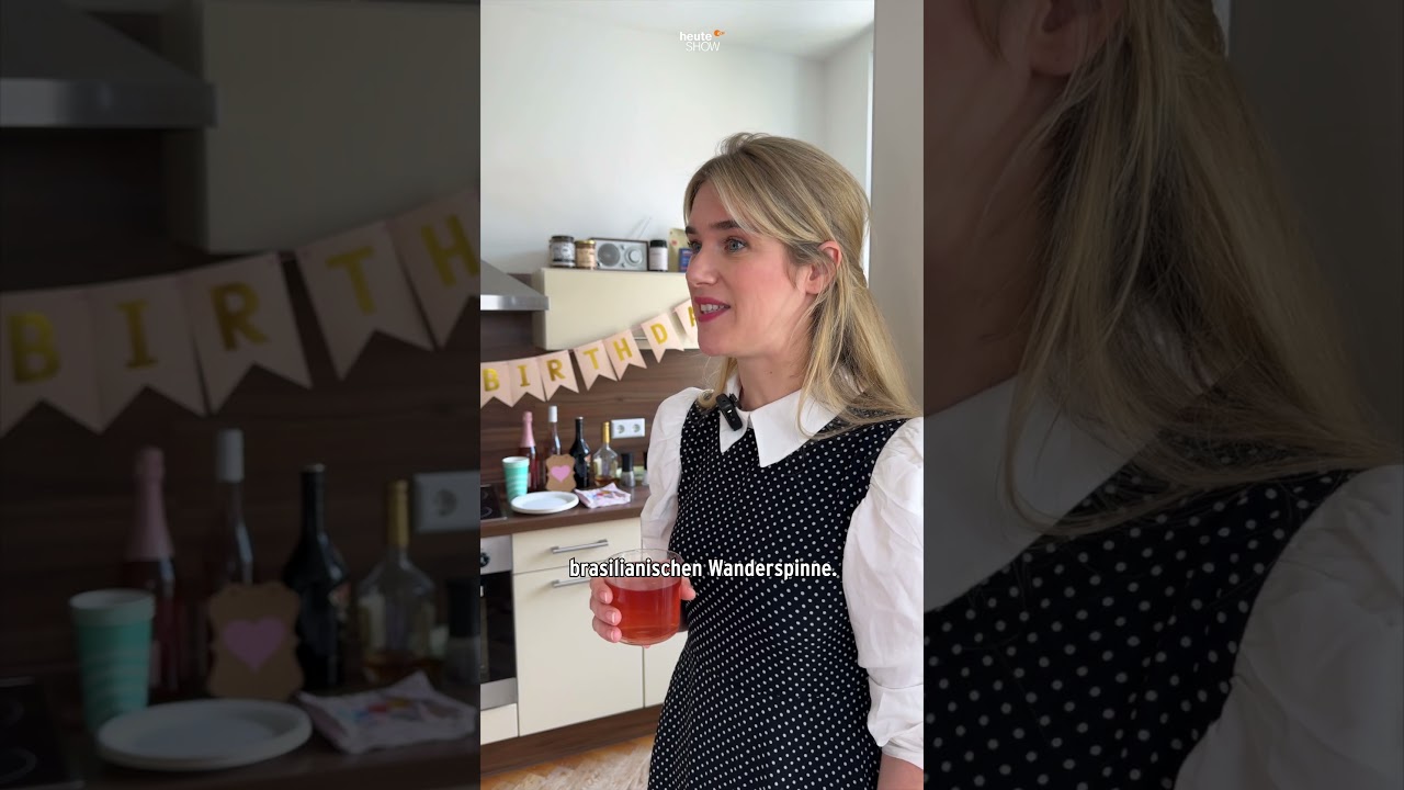 Party-Smalltalk Tipps für Profis 🎉 | heute-show #shorts