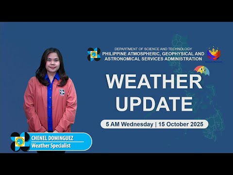 Public Weather Forecast issued at 5 AM | October 15, 2025 - Wednesday