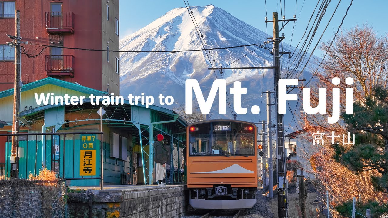 Day Trip to Mt. Fuji from Tokyo 🚆