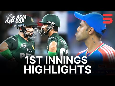 1st Innings Highlights | India vs Pakistan | Super 4 | Match 14 | DP World Asia Cup 2025 | ZF1K