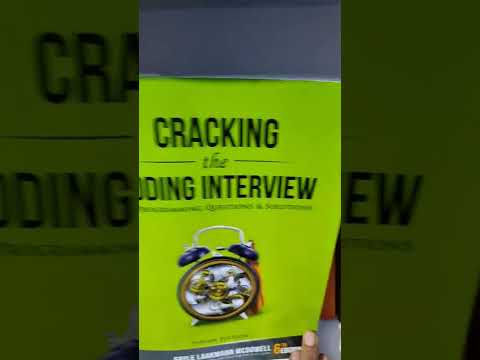 One book to crack any coding interview 😅