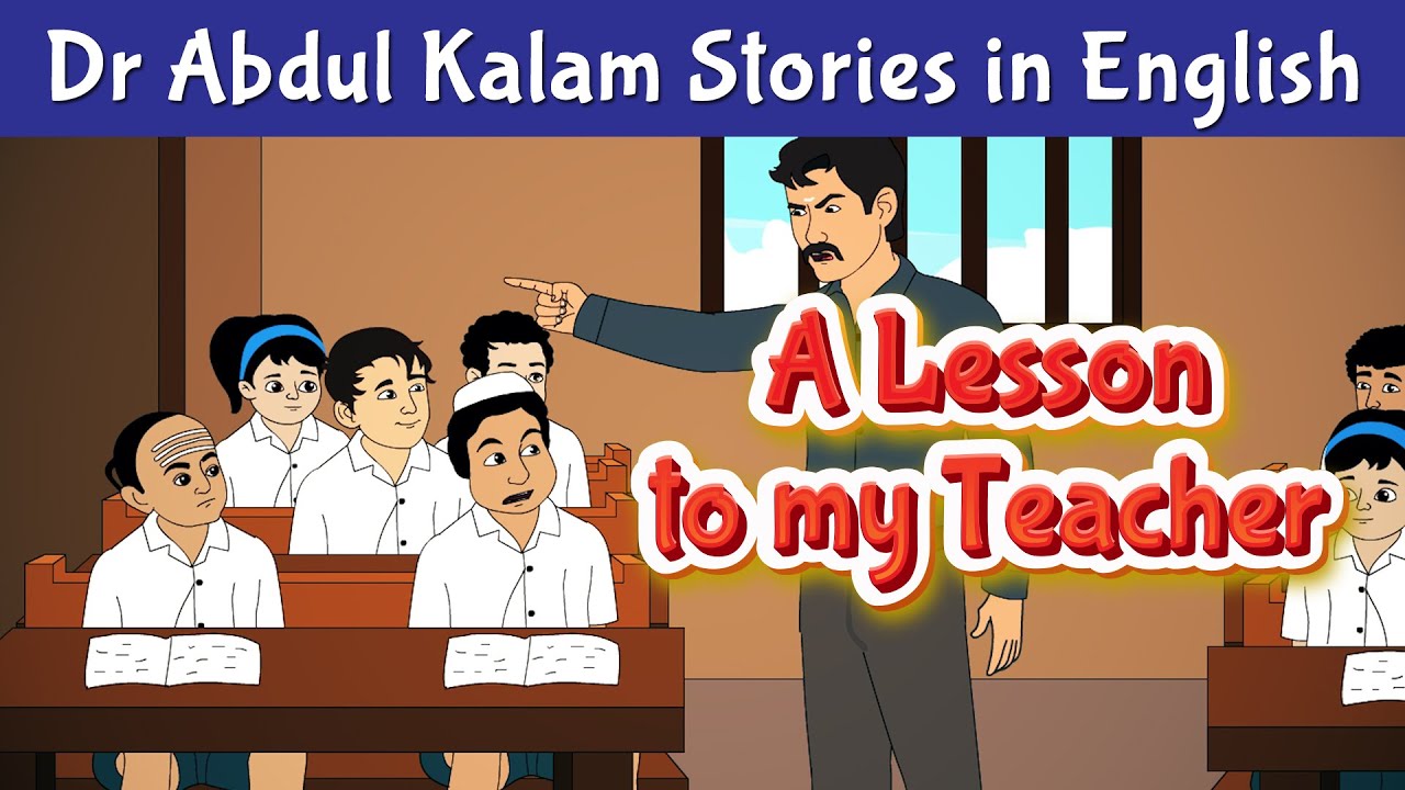 Dr. Abdul Kalam's Inspiring Teacher Lesson ๐