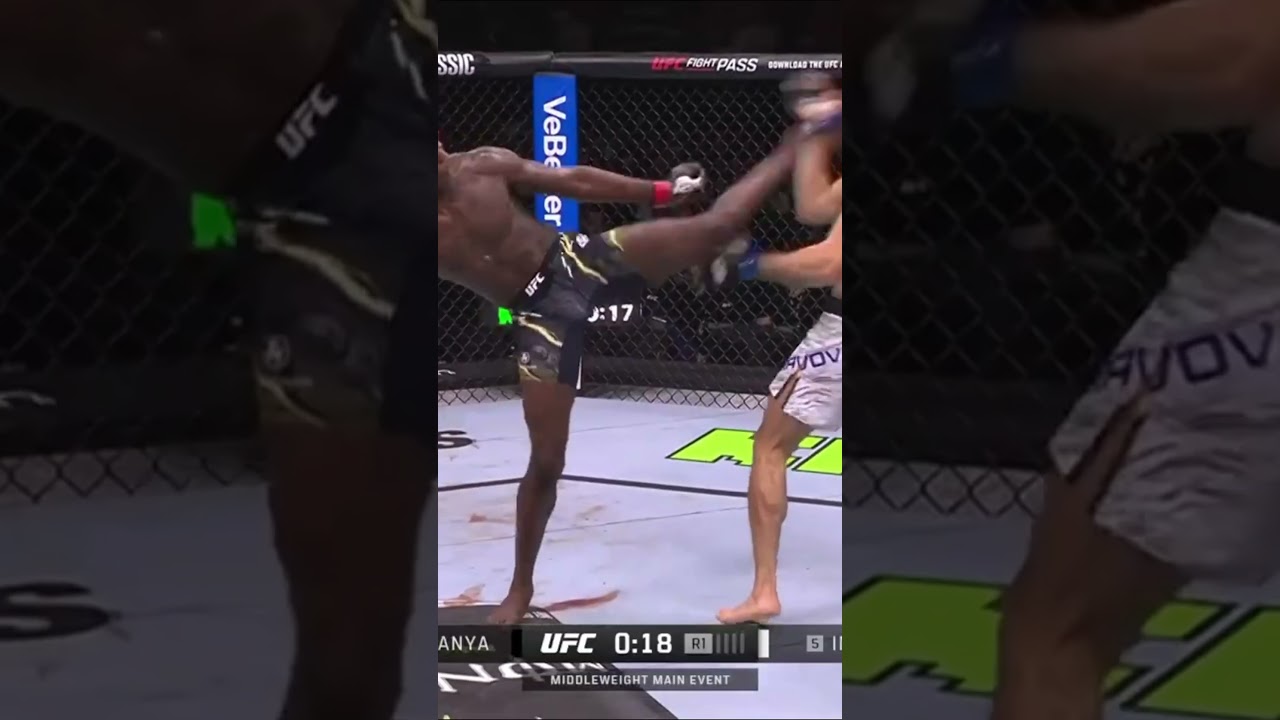 Imavov TKO's Adesanya at UFC Fight Night 🥊