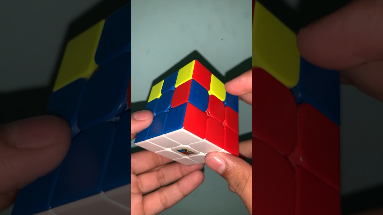 Fastest Rubik’s Cube Flipped Edge F2L Algorithm ⚡