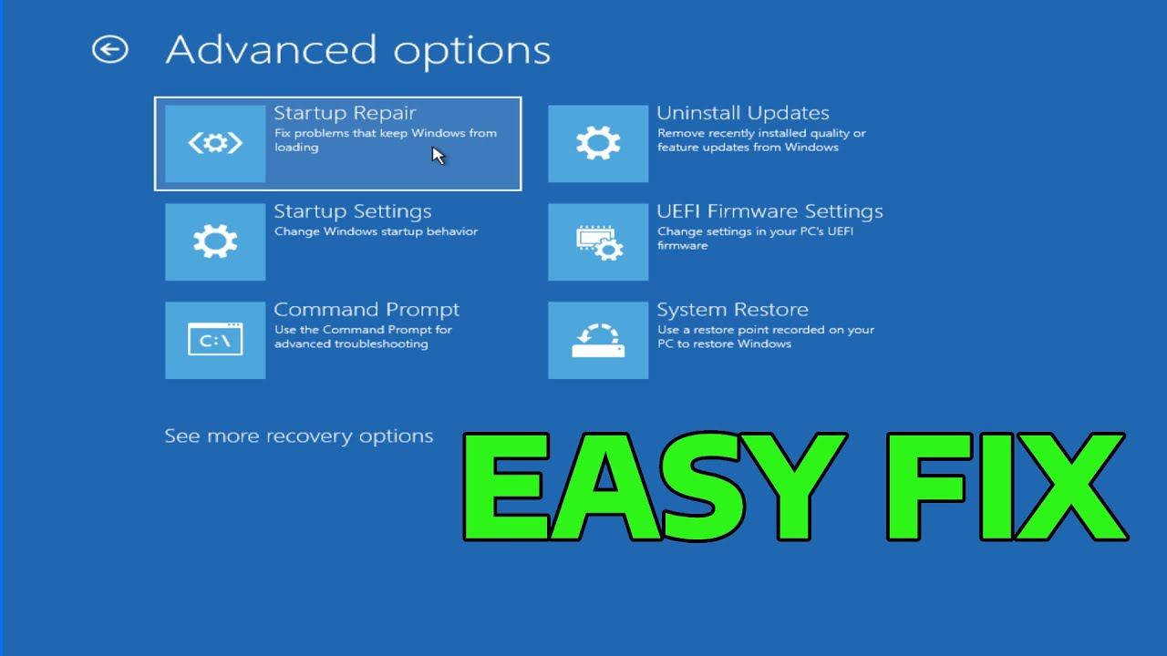 Fix Windows Automatic Repair Loop π οΈ