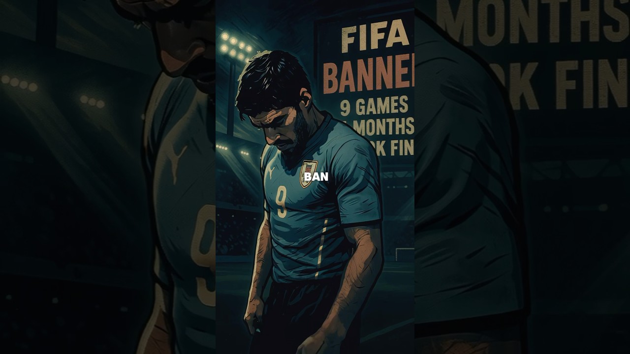 Luis Suarez's Football Ban Revealed ⚽