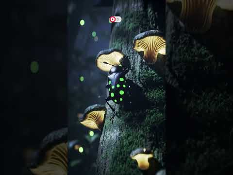 Glowing Secrets of the Amazon #amazonrainforest #wildlife #amazing