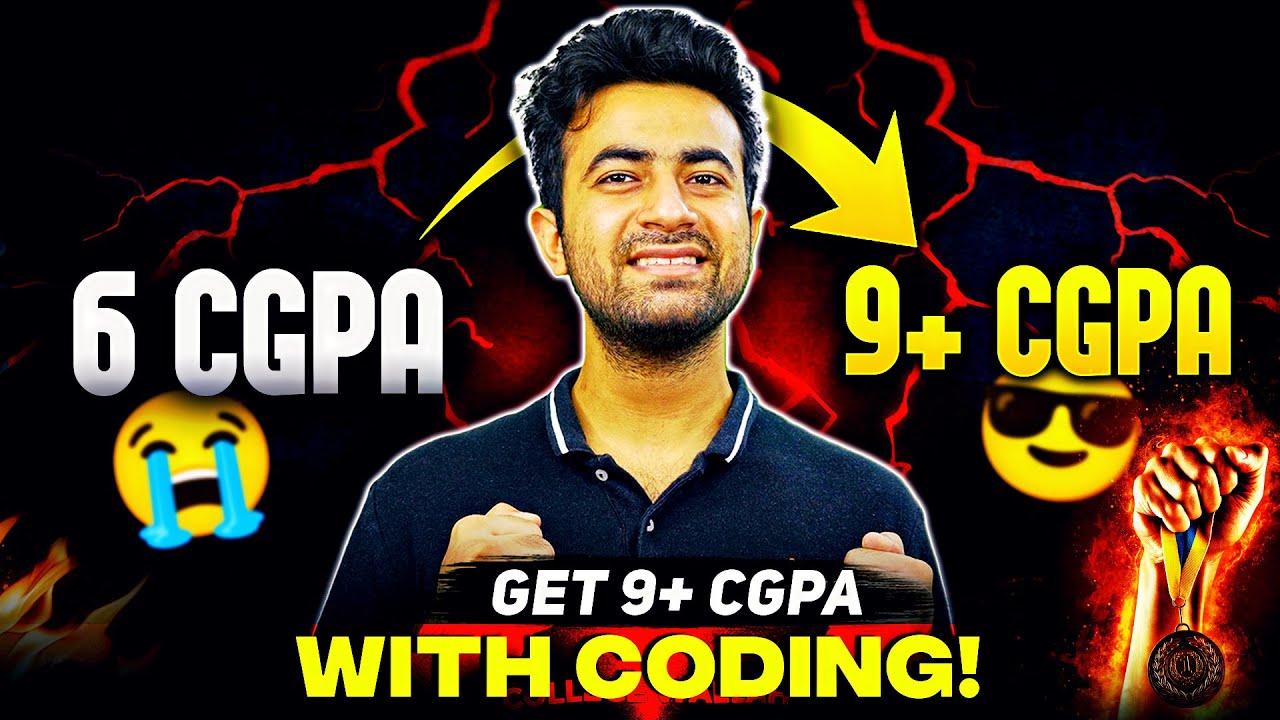 Achieve 9+ CGPA in College: Top Study Tips & Roadmap 2024 π€