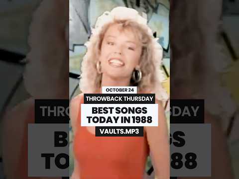 BEST SONGS TODAY IN 1988 ✨THROWBACK THURSDAY #music #80s #throwbacksongs