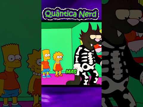 Bart e Lisa no Episódio de Halloween