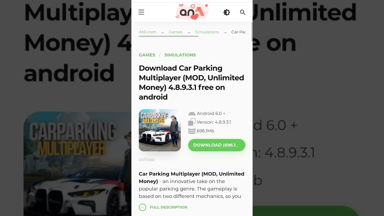 Car Parking Multiplayer Mod APK π