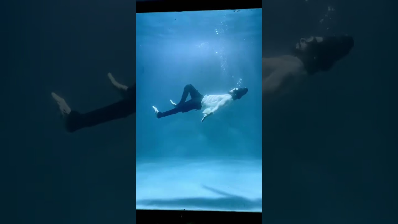 The inventor ✌️ #hydroman #underwaterdance