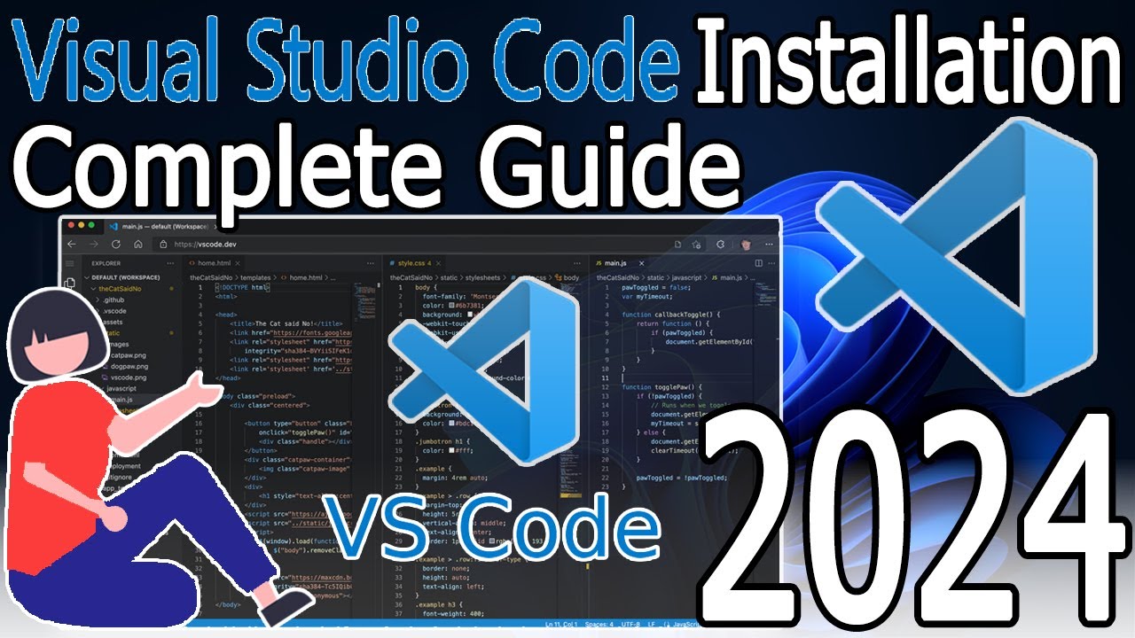 Easy Step-by-Step Guide to Install Visual Studio Code on Windows 10/11 in 2024 🚀