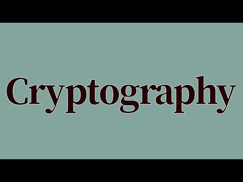 Cryptography Meaning and Definition