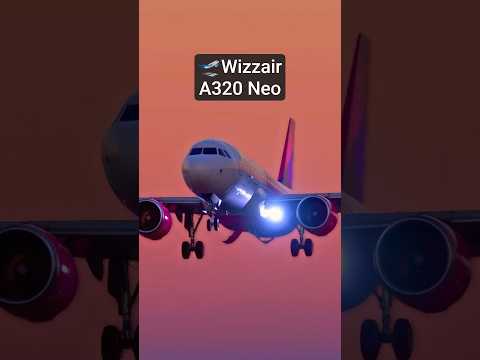 Wizz Air A320neo Takeoff from Dubai 🌆✈️ | Low-Cost Power in the Skies #shorts #aviation