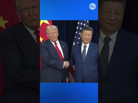 President Trump and Chinese President Xi meet in Korea