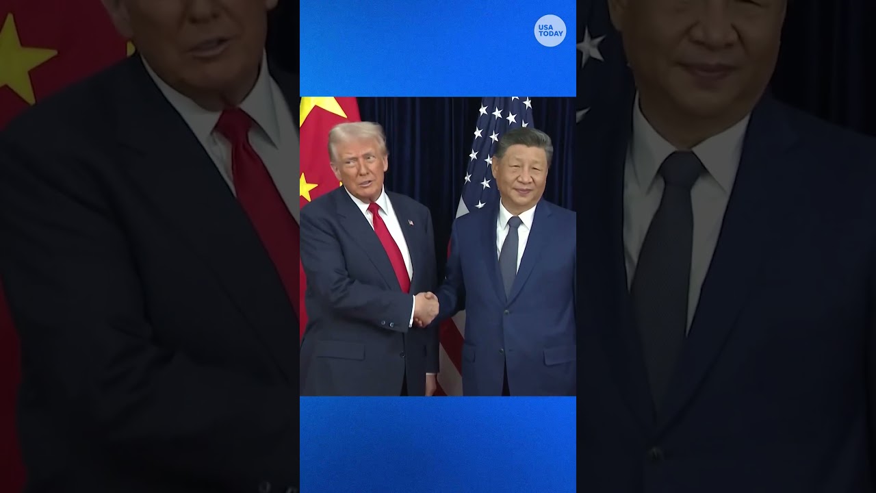 President Trump and Xi Jinping Meet in Korea During Asia Tour 🇰🇷