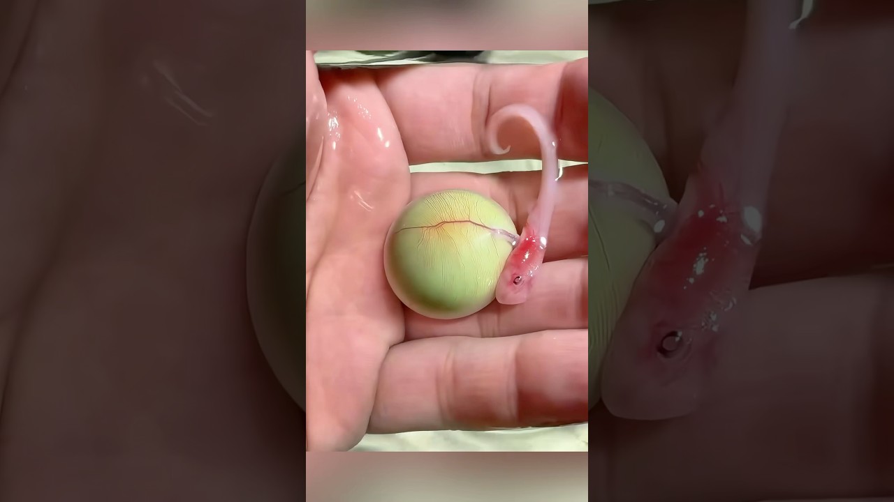 Man Finds Shark Egg, Witnesses Magical Moment 🦈