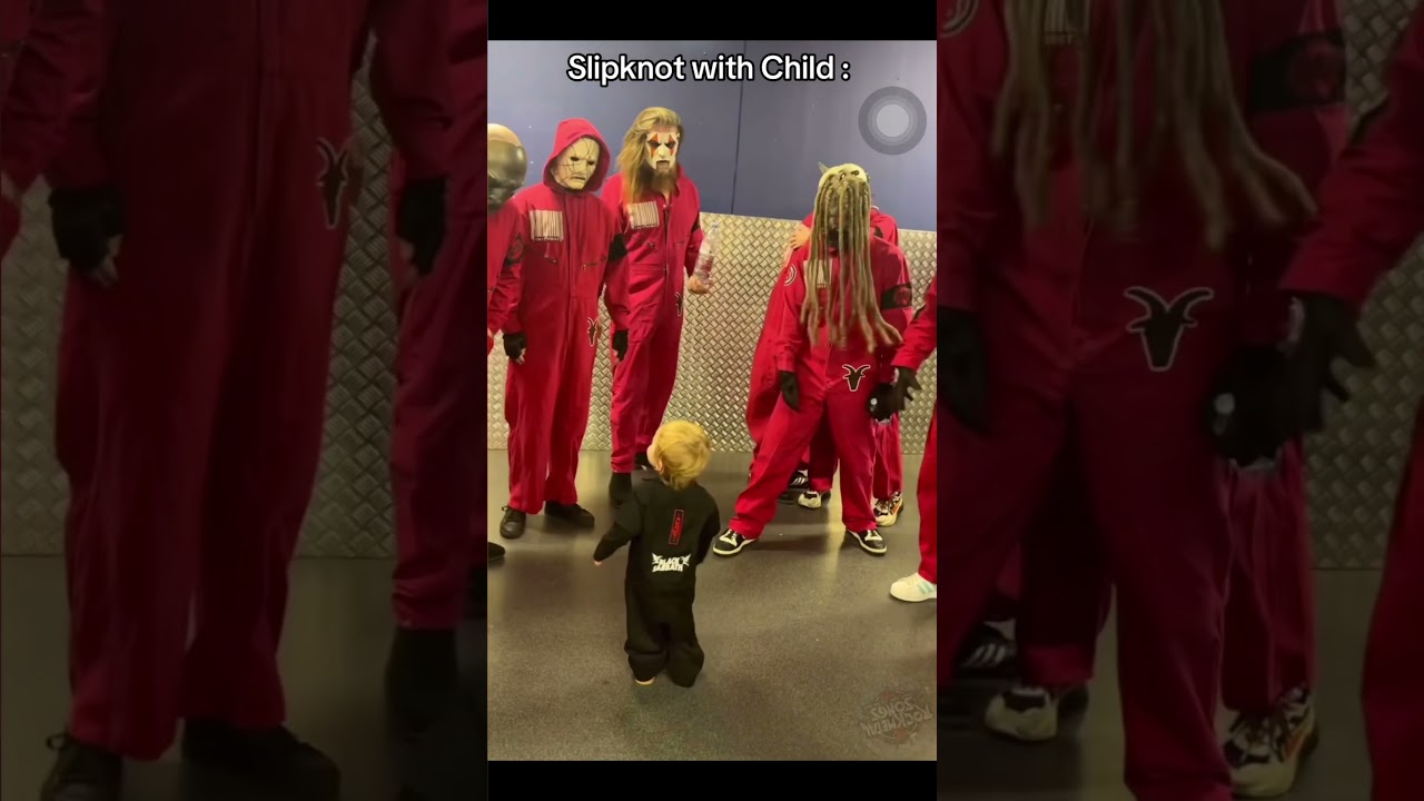 Slipknot & Child Share Heartwarming Metal Moment 🤘
