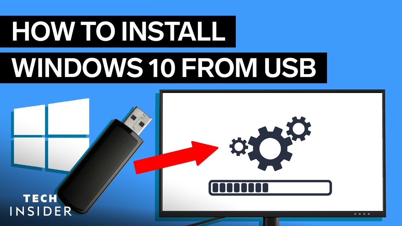 Install Windows 10 from USB (2022 Guide) 🖥️