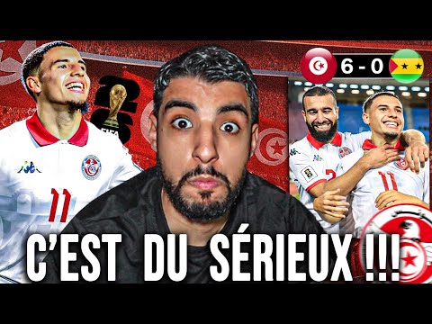 La TUNISIE ÇA DEVIENT TRÈS SÉRIEUX... | Débrief Tunisie 6 vs 0 Sao Tomé
