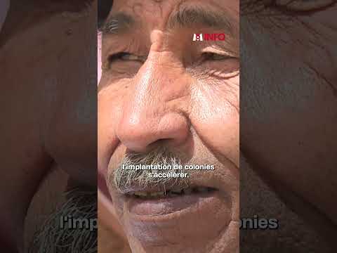 Les Palestiniens qui vivent en Cisjordanie ont reçu l'ordre de partir