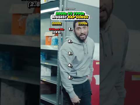 2000s VS 1990s BEST Rap Song?