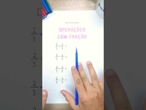 😁 Macetes de Operações com Frações: RÁPIDO e FÁCIL 😜 | Matemática #matemática #educa #youtubeedu