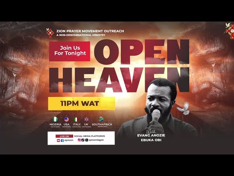 NIGHT OF OPEN HEAVEN  [30TH OCTOBER. 2025]