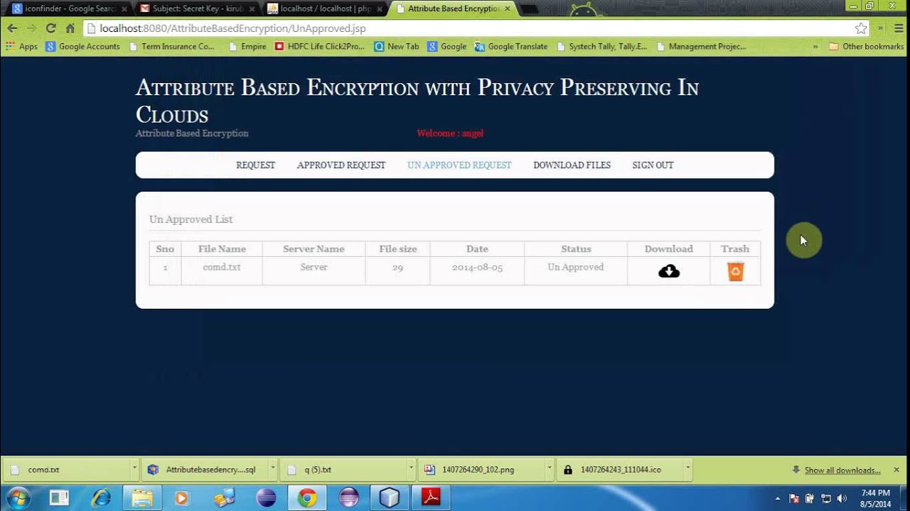 Attribute Based Encryption with Privacy Preserving In Clouds