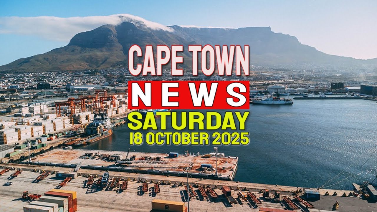 Cape Town News | October 18, 2025 β Top Western Cape Headlines