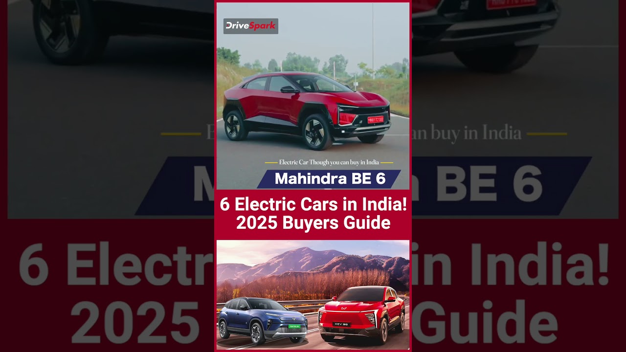 Top 6 Electric Cars in India 2025 ⚡ | Price & Features