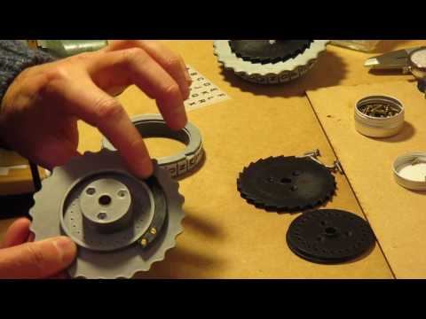 3D Printed Enigma Machine Rotors