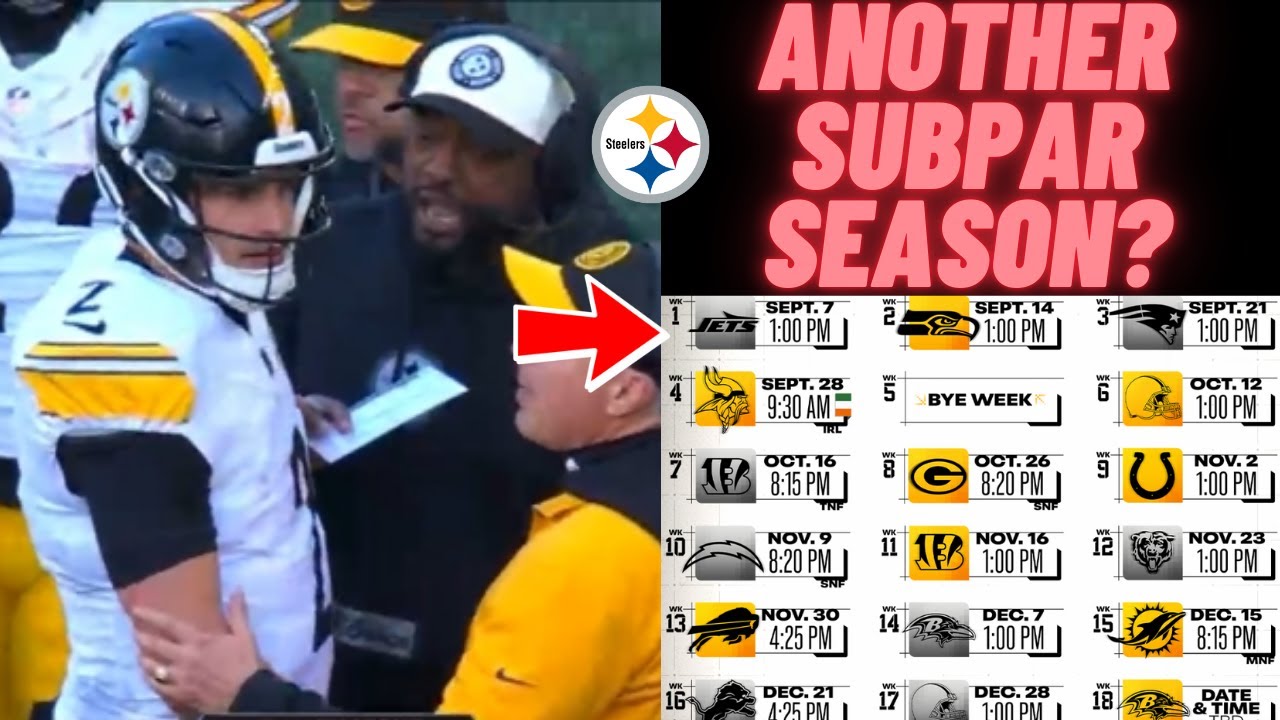 Pittsburgh Steelers 2025-26 Season Win-Loss Prediction π