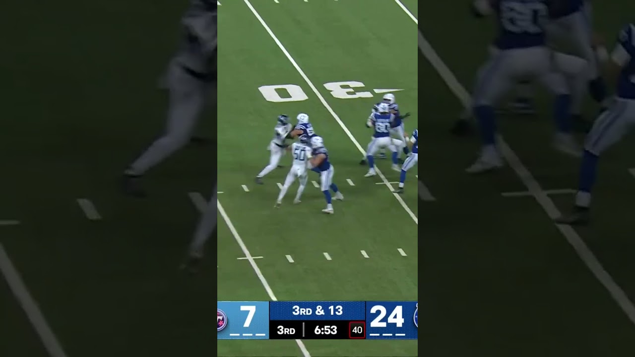 Daniel Jones's Stunning Pass to Alec Pierce! π₯ | Colts vs. Giants Highlights