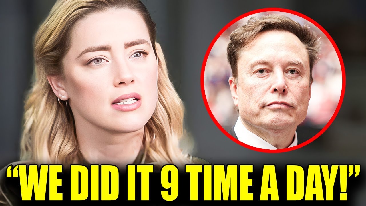 Amber Heard Opens Up About Her Troubling Relationship with Elon Musk 😮