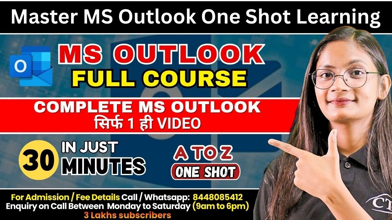 MS Outlook Full Course in One Shot | MS Outlook Tutorial for Beginners | Computer Tech Academy
