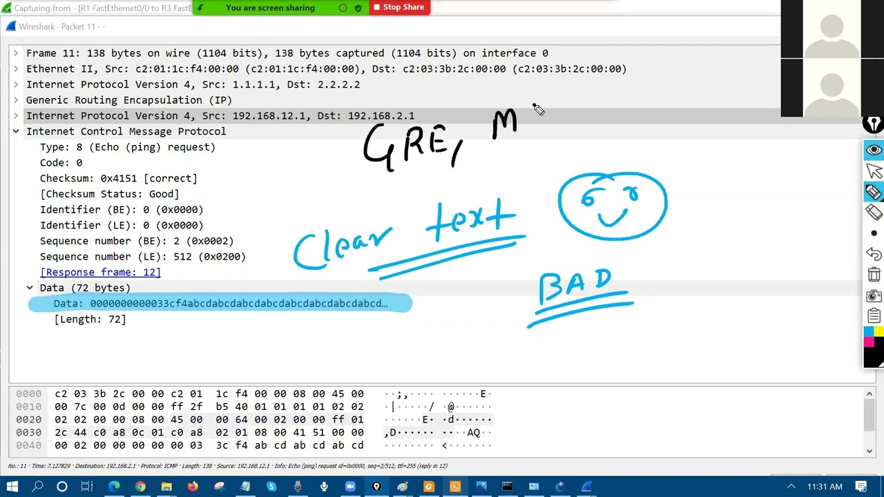 IPsec Day 1: Authentication, Encryption, and Confidentiality Using Substitution and Transposition Techniques